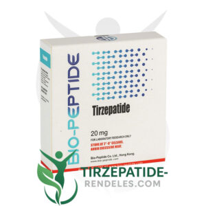 Bio-Peptide Tirzepatide 20mg - Mounjaro helyettesítő